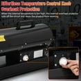 thumbnail image 4 of Trilenars 8WBTU Forced Air Diesel Heater & Kerosene Heater,Torpedo Space Heater with Thermostat Temperature Control,Portable for Garage and Construction Site,Black, 4 of 7