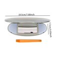 thumbnail image 6 of AMLESO Car Sun Visor Mirror Cover 51167361833 Premium Spare Parts Easy to Install Replaces Makeup Mirror Cover Interior Mirror Cover Light Yellow, 6 of 6