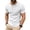 White, variant on Mens Waffle Knit Henley T Shirts Short Sleeve Casual Textured Muscle Slim Fit Pullover Soft Stretch Workout Athletic Tee Summer Fashion Basic Solid Color Tops