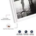 thumbnail image 4 of Seabound Companions Shadowbox Print Western Framed Art by Notoriart, White Frame, 17 x 25, 4 of 7