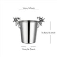 thumbnail image 3 of 2X Stainless Steel Ice Buckets,Deer Head Handle,Insulated Bucket,Wine Buckets Champagne Bucket for Paties And Bar(S), 3 of 6