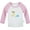 Long Pink Raglan T-shirt #A, variant on Nature Beach Pattern T shirt For Baby, Newborn Babies T-shirts, Infant Tops, 0-24M Kids Graphic Tees Clothing (Long Pink Raglan T-shirt, 0-6 Months)
