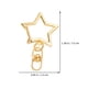 thumbnail image 2 of 60 piezas de llaveros de aleación de zinc con diseño de estrella y hebillas para colgar llaves., 2 of 6