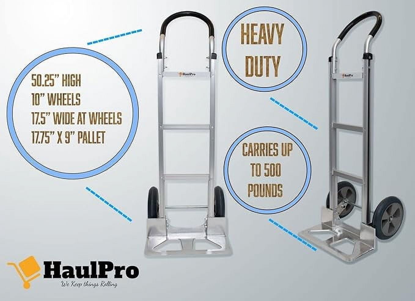 Fully Assembled Heavy Duty Aluminum Hand Truck