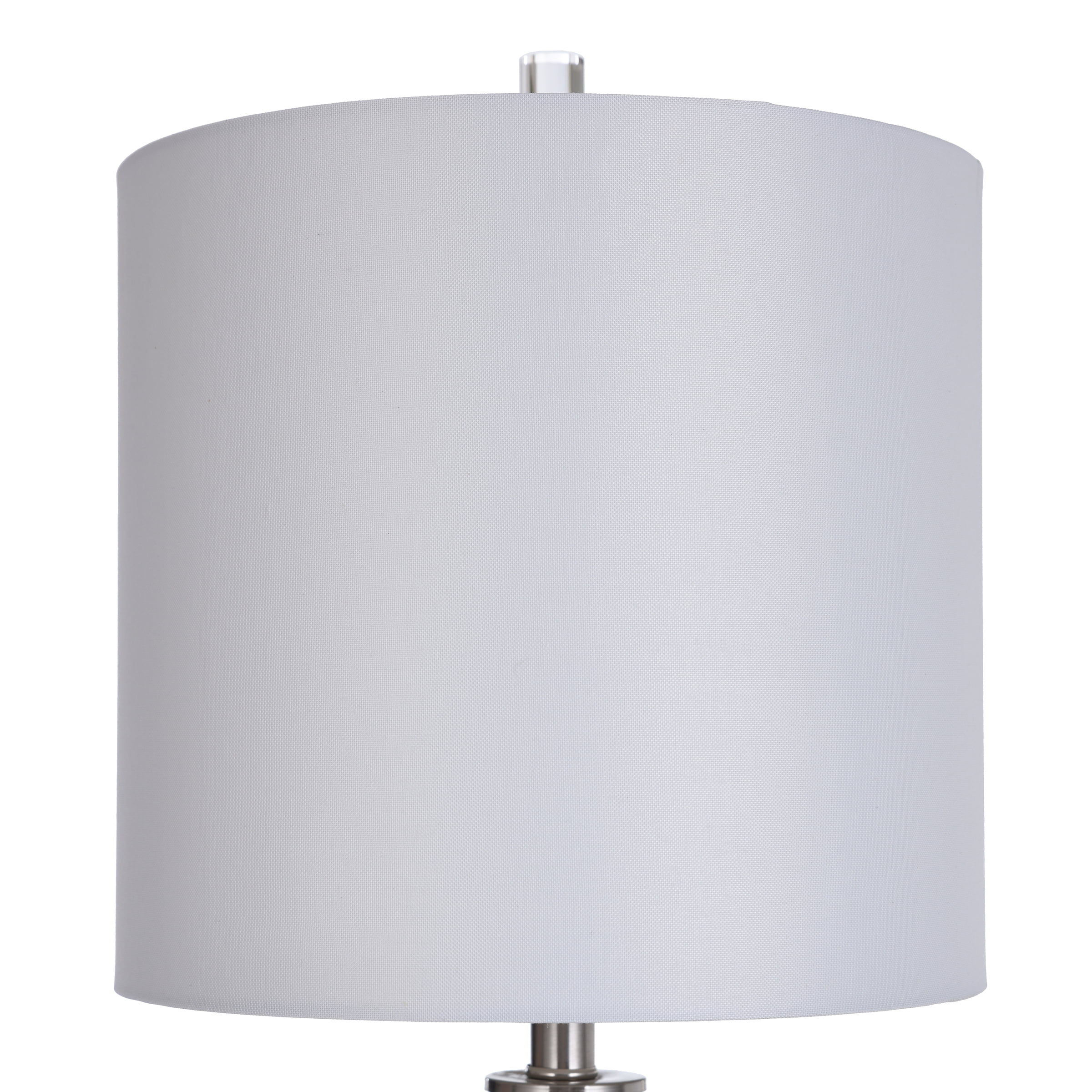 Bay St. Louis Ceramic Swirl Table Lamp - Turquoise Finish - White Fabric Shade
