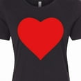 thumbnail image 4 of Inktastic Red Heart Women's T-Shirt, 4 of 5