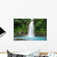 thumbnail image 1 of Blue Waterfall Costa Rica Wall Mural by Wallmonkeys Peel and Stick Graphic (18 in W x 12 in H) WM83472, 1 of 4