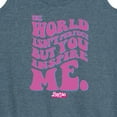 thumbnail image 3 of Barbie the Movie - You Inspire Me - Women's Racerback Tank Top, 3 of 5