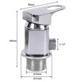 thumbnail image 2 of Compatible with Chrome Caravan Motorhome Camper Shower Mixer Tap Outlet 1/2" with 1500mm Push-In Connection, 2 of 5