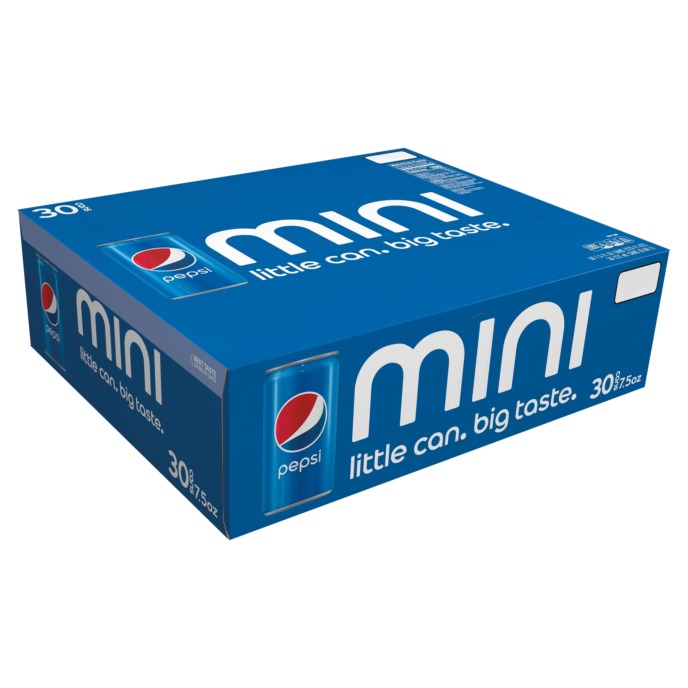 Pepsi Soda Cola 7.5 Fl Oz 30 Count