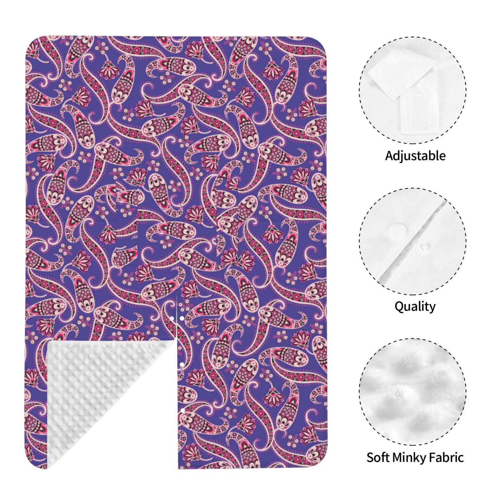 Car Seat Cover Baby - Paisley Pattern No.90121 Breathable Infant Car Seat Cover for Baby Carseat, Lightweight Comfort Baby Essentials Must Haves Newborn Stuff for Girl Boy
