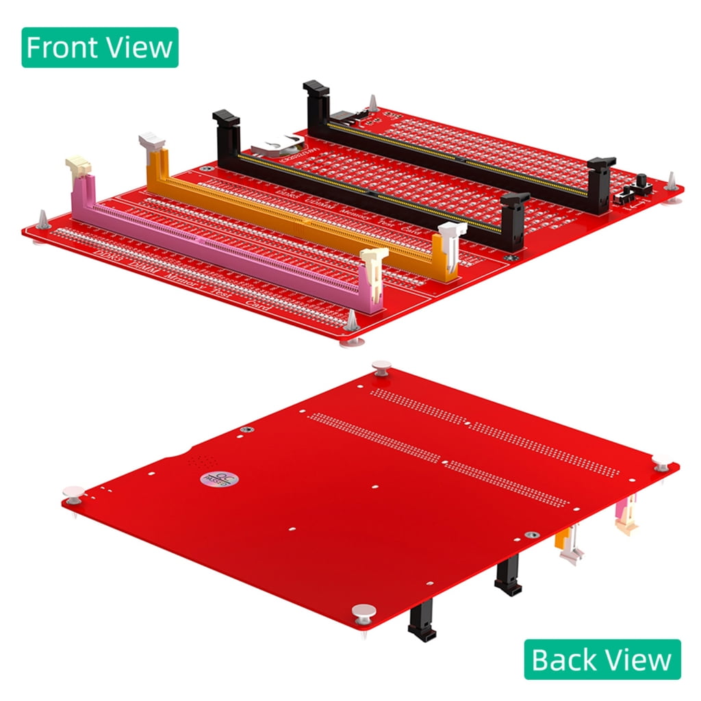 Memory Tester DDR3/DDR4/DDR5 RDIMM/UDIMM Memory Tester with LED Indicator for Fixing Desktop and Server Computers