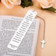 thumbnail image 3 of Bible Verses Bookmark Gifts for Women, Jeremiah 29 11, Christian Religious Easter Basket Stuffers for Teens Boys Girls, Book Lover Gifts, Inspirational Catholic Gifts Baptism First Communion Gifts, 3 of 6