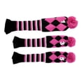 thumbnail image 3 of facefd Ensemble de 3 Couvre-Chefs de Golf à Pompon Driver Fairway Woods Rose, 3 of 8