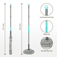 thumbnail image 2 of Limpiador de suelos autoexprimible Mop Kickleen, 133 cm de largo, 2 of 7
