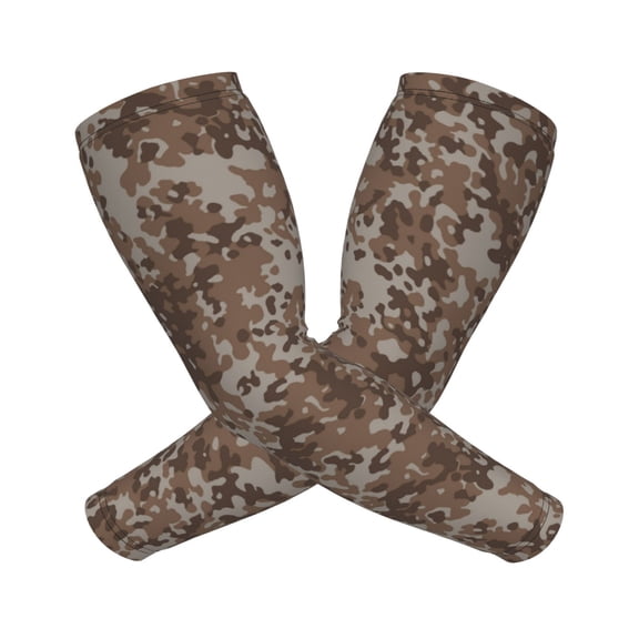 Cooling Compression Arm Sleeves Corps Camouflage Sun Protection Sport Arm Sleeves For Men Women Baseball Basketball Running