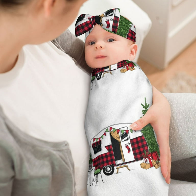 Buffalo plaid swaddle 2025