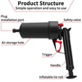 thumbnail image 2 of High Pressure Air Drain Blaster Gun Toilet Plunger Powerful Air Remover Blaster, 2 of 7