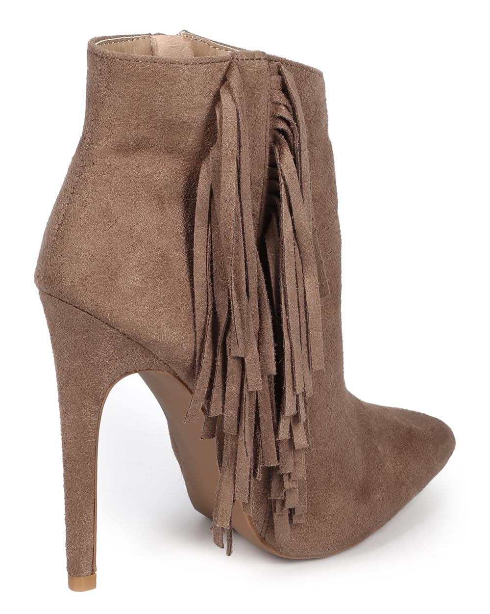 qupid fringe booties