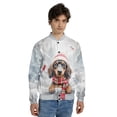 thumbnail image 4 of Playful Dachshund Welcomes Winter Snowy Day with Cardinal Bird All Over Print 3D Baseball Jacket Wiener Dog Lover Gifts Idea Bomber Jacket Softball - 12017, 4 of 6