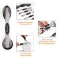 thumbnail image 4 of Juego de tazas y cucharas medidoras magnéticas YAMOLIN de acero inoxidable, 4 of 8