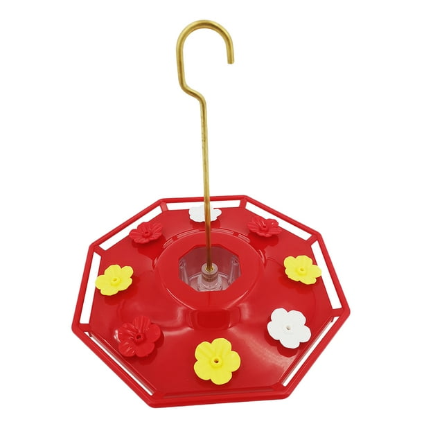 Alimentador de colibrí Kusrkot colgante con 8 estaciones de alimentación