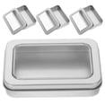 thumbnail image 4 of 4pcs Game Cards Storage Box with Clear Window Playing Card Container Case, 4 of 8