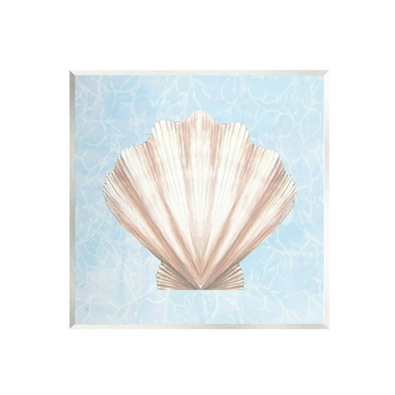 Water Pattern Aquatic Clam Shell Animals & Insects Graphic Art Unframed Art Print Wall Art