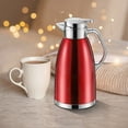 thumbnail image 3 of Bxaolu 78 OZ/2.3L Thermal Carafe, Insulated Stainless Steel Carafe Double Walled Vacuum Thermal Pot Flask for Keeping Hot Coffee Tea Home and Office, 3 of 8