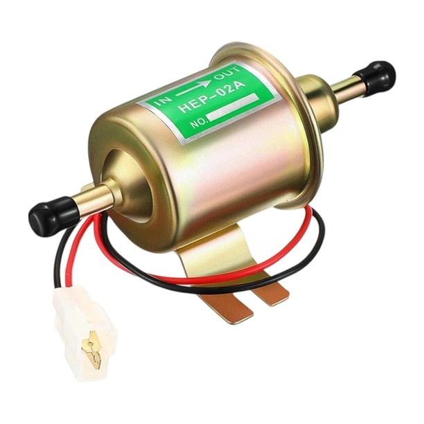 Repuesto de bomba de combustible eléctrica que reemplaza a Hep-02A para cortadora de césped de automóvil y Oro de 24 V