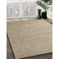 thumbnail image 3 of Ahgly Company Machine Washable Indoor Rectangle Abstract Bullet Shell Brown Area Rugs, 2' x 4', 3 of 7