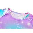 thumbnail image 2 of Topgal Little & Big Girls Pajamas Cute Rainbow Unicorn Cotton Short Sleeve PJ Set for Big Girls Size 6, 2 of 6