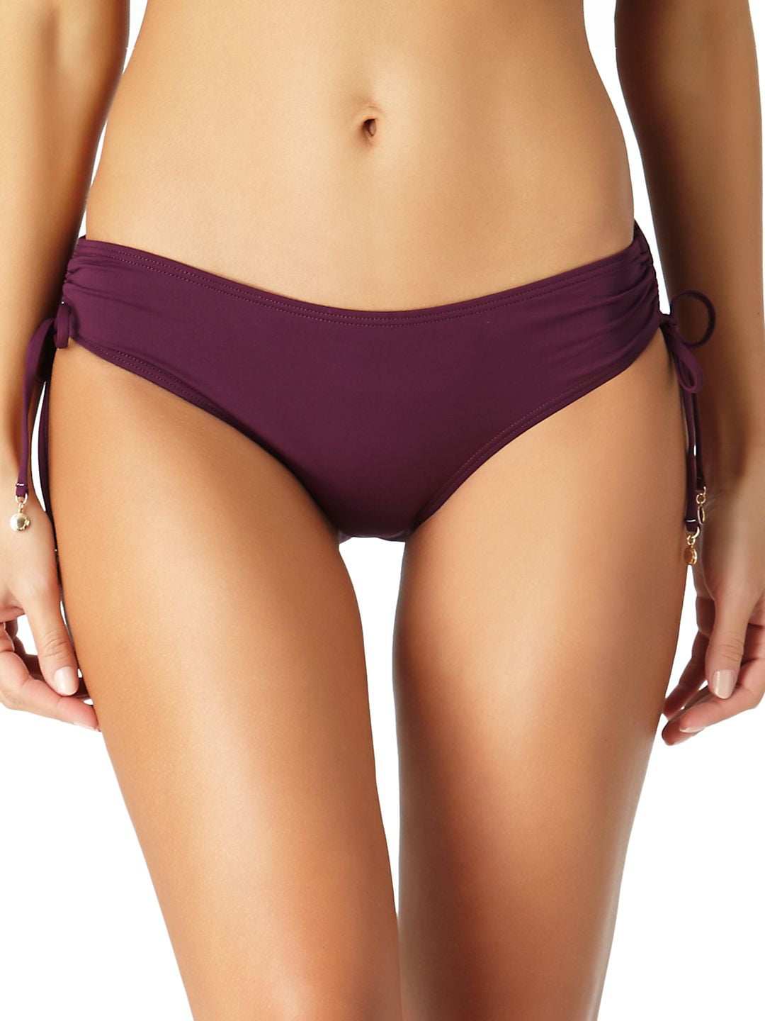 Essentials Womens Side Tie String Bikini Bottom