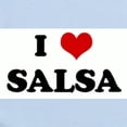 thumbnail image 2 of CafePress - I Love SALSA Infant Bodysuit - Baby Light Bodysuit, Size Newborn - 24 Months, 2 of 4