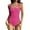 Hot Pink, variant on Women's Bodysuits Sexy Ribbed Strappy Square Neck Sleeveless Tank Tops Bodysuits Overall Gasket Sweat Overalls Suits Dressy for Women Summer Woman Sexy Romper Jumpsuit Overall Woman Sweet Heart