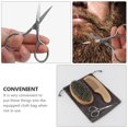 thumbnail image 4 of 1 Set Caring Shawing Tool Kit Bearing Caring Tools Tijeras de barba Cepillo de Combate, 4 of 5
