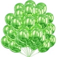 thumbnail image 1 of Globo de látex redondo con confeti, globo de Color metálico de 12 pulgadas, dorado y plateado, decoración para aniversario, boda y fiesta de cumpleaños, 1 of 6
