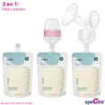 thumbnail image 2 of Kit DE Bolsas DE Almacenamiento DE Leche Materna Spectra CON Conector para Copa Y Tetina 10 Bolsas 200 ml, 2 of 7