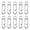 D, variant on Speed Clips 10PCS Fishing Speed Clips Stainless Steel Speed Clip for Fishing Quick Change Connector Quick Snap Crankbait Tackle