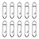 thumbnail image 1 of Clips Rápidos 10 Unidades De Clips Rápidos Para Pesca. Clip Rápido De Acero Inoxidable Para Pesca. Conector De Cambio Rápido. Enganche Rápido Para Señuelos., 1 of 4