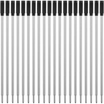 Cross Compatible Ballpoint Pen Refills 20 Pack, 1.0mm Medium Point-10 Black & 10 Blue, Smooth Writing Replaceable German Ink Refill
