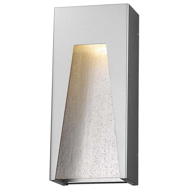 Z-Lite Applique Murale LED Extérieure 18" Millénaire en Argent