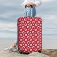 thumbnail image 7 of Hirioo Ladybugs And White Dots for Elasticity Suitcase Cover (No luggage Included) Durable Luggage Protector Fits 18-32 Inch Luggage-Large, 7 of 7