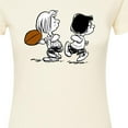 thumbnail image 3 of Peanuts - Marcie Patty Football - Juniors Fitted Graphic T-Shirt, 3 of 6