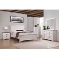 thumbnail image 7 of Xukmct 2 Drawers Beside Table with Handle, Wood Nightstand for Living Room, Bedroom, White+Gray, 7 of 7