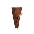 thumbnail image 3 of Colgador de llavero, abrigo, ropa, gancho de toalla de madera, ganchos triangulares multiusos sin perforación, soporte de estante de pared para chaque B perfecl Ganchos de pared, 3 of 8