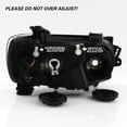 thumbnail image 5 of AKKON - For 2012-16 Chevy Sonic Driver + Passenger Side Halogen Headlights Assembly Black Housing Clear Lens Full Set, 5 of 6
