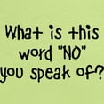thumbnail image 2 of CafePress - Word No Long Sleeve T Shirt - Long Sleeve Infant T-Shirt, 2 of 2