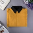 thumbnail image 3 of Fake Collar Detachable Dickey Collar Blouse Half Shirts Peter Pan Faux False Collar for Women & Girls Favors, 3 of 6