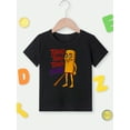 thumbnail image 2 of MAWOTEA 1 Pack Kids Brainrot Collections Meme Italian For Boys & Girls Boys & Yout T-Shirt - Pure Cotton Crew Neck, Short Sleeve, 2 of 5